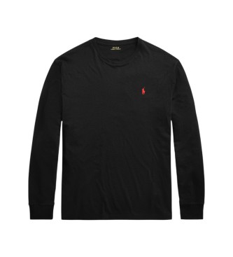 Polo Ralph Lauren Tröja i trikå Custom Slim Fit svart