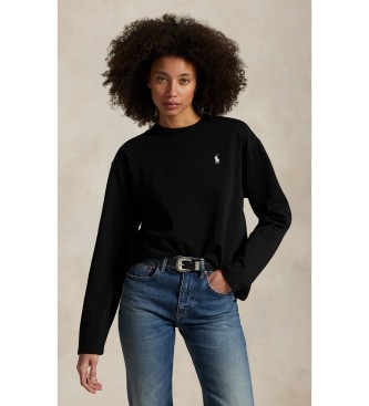 Polo Ralph Lauren Maglietta in jersey di cotone nero