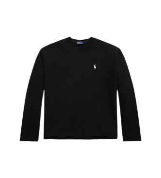 Polo Ralph Lauren Maglietta in jersey di cotone nero