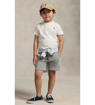Polo Ralph Lauren Weißes T-Shirt aus Baumwolljersey