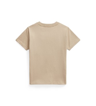 Polo Ralph Lauren Maglietta in jersey di cotone marrone