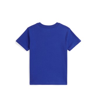 Polo Ralph Lauren Maglietta in maglia di cotone blu