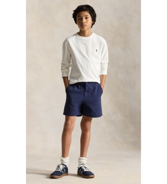 Polo Ralph Lauren Camiseta de punto jersey de algodón blanco