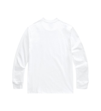 Polo Ralph Lauren Camiseta de punto jersey de algodón blanco