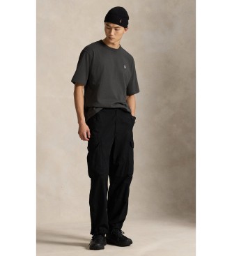 Polo Ralph Lauren T-shirt em malha de jersey Relaxed Fit cinzenta