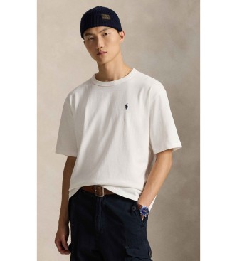Polo Ralph Lauren T-shirt de malha de jersey Relaxed Fit branca