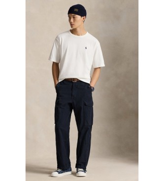 Polo Ralph Lauren T-shirt de malha de jersey Relaxed Fit branca