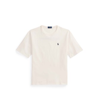 Polo Ralph Lauren T-shirt de malha de jersey Relaxed Fit branca