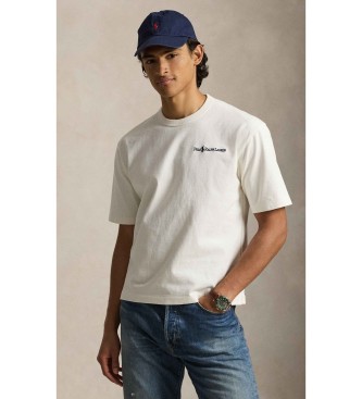 Polo Ralph Lauren T-shirt de malha de jersey Relaxed Fit branca