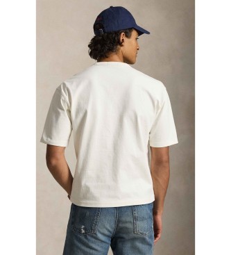 Polo Ralph Lauren T-shirt de malha de jersey Relaxed Fit branca