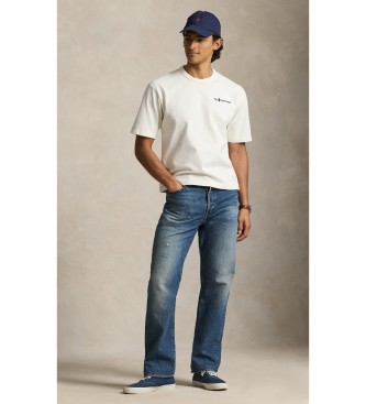 Polo Ralph Lauren T-shirt de malha de jersey Relaxed Fit branca