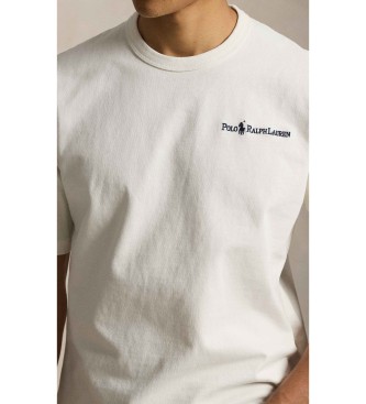Polo Ralph Lauren T-shirt de malha de jersey Relaxed Fit branca