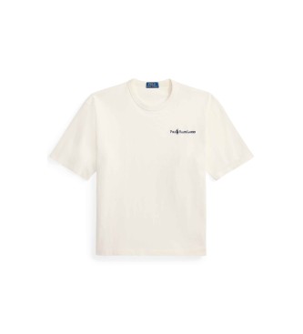 Polo Ralph Lauren T-shirt de malha de jersey Relaxed Fit branca
