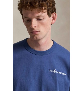 Polo Ralph Lauren T-shirt de malha de ajuste descontra�do azul