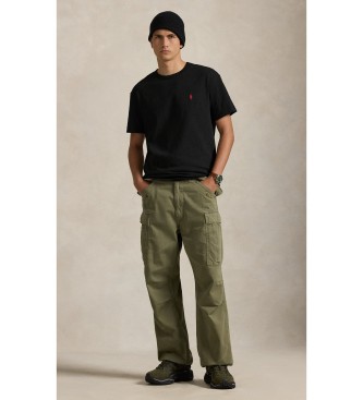 Polo Ralph Lauren T-shirt de malha pesada Classic Fit preta