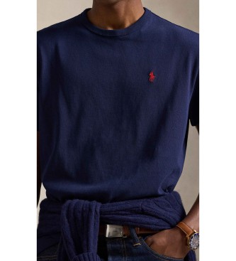 Polo Ralph Lauren T-shirt de malha pesada Classic Fit azul-marinho