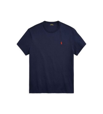 Polo Ralph Lauren T-shirt de malha pesada Classic Fit azul-marinho