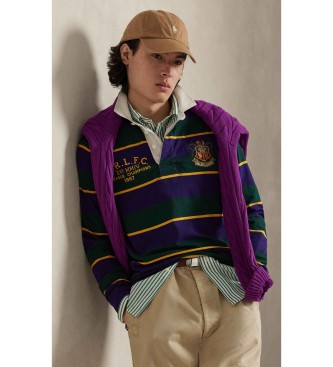 Polo Ralph Lauren Camisola de r�guebi bordada Classic Fit lil�s