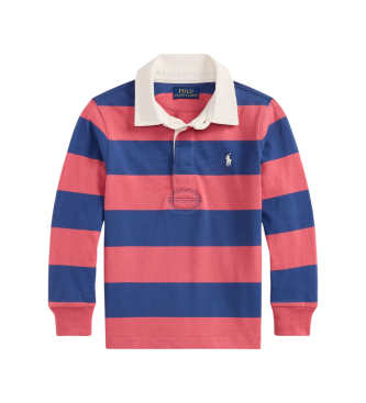 Polo Ralph Lauren Ikonisches Rugby-Shirt rot