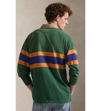 Polo Ralph Lauren Vintage Fit rugby majica zelena