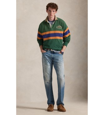Polo Ralph Lauren Vintage Fit rugby majica zelena