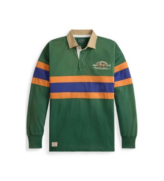 Polo Ralph Lauren Vintage Fit rugby majica zelena