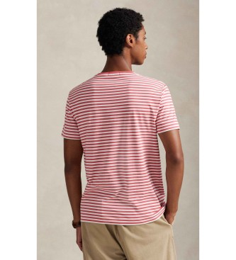 Polo Ralph Lauren Custom Slim Fit printed T-shirt red