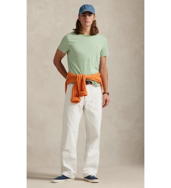 Polo Ralph Lauren T-shirt personalizada com estampado Slim Fit verde