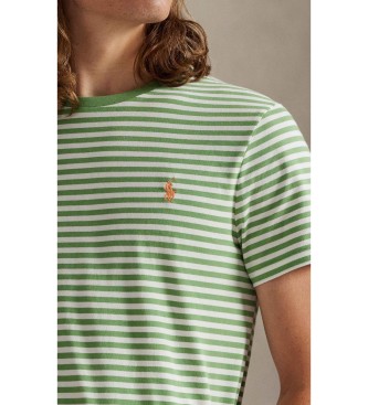 Polo Ralph Lauren T-shirt personalizada com estampado Slim Fit verde
