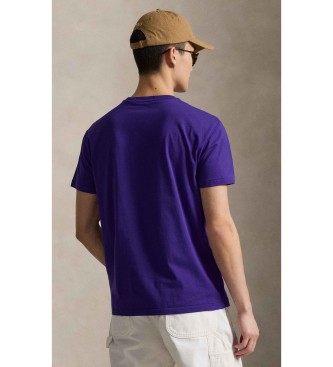Polo Ralph Lauren T-shirt Polo Sport de malha Classic Fit roxa