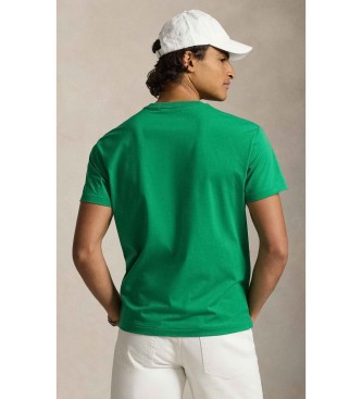 Polo Ralph Lauren T-shirt Polo Sport de malha Classic Fit verde