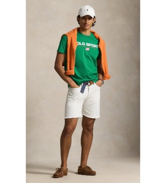 Polo Ralph Lauren T-shirt Polo Sport de malha Classic Fit verde