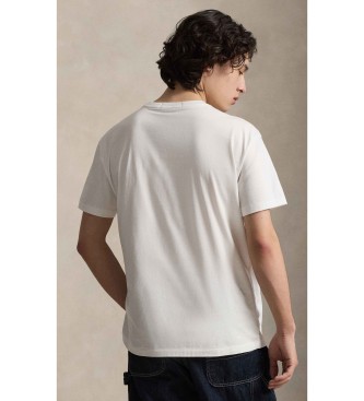 Polo Ralph Lauren T-shirt Polo Sport de malha Classic Fit branca