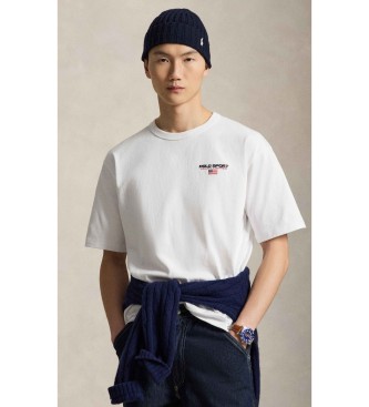 Polo Ralph Lauren Polo Sport T-shirt bela pletena majica Relaxed Fit