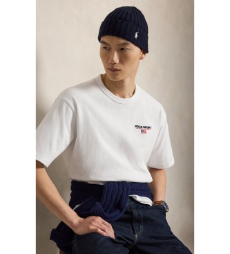 Polo Ralph Lauren Polo Sport T-shirt bela pletena majica Relaxed Fit