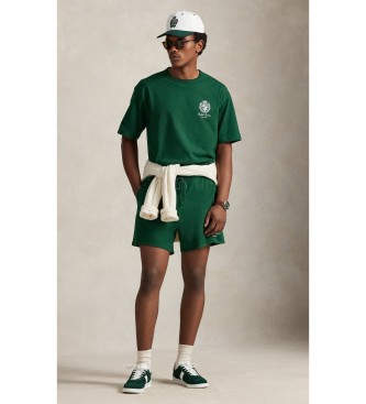 Polo Ralph Lauren T-shirt de malha em jersey verde de corte descontra�do