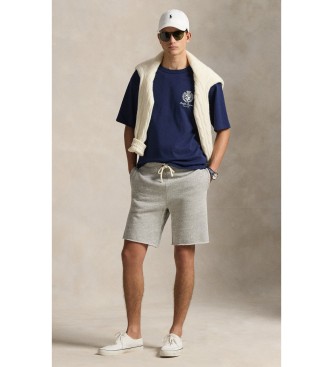 Polo Ralph Lauren T-shirt de corte descontra�do em malha de jersey azul-marinho