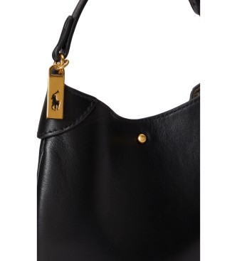 Polo Ralph Lauren Pochette Polo ID in pelle nera