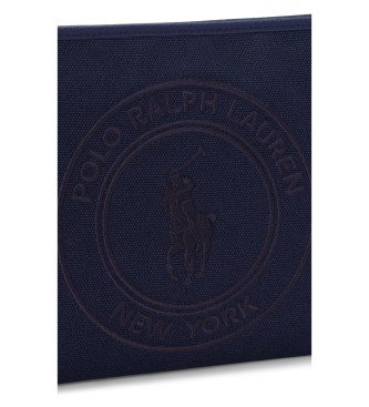 Polo Ralph Lauren Borsa a mano Polo Play in tela marina