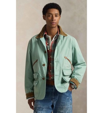 Polo Ralph Lauren Gr�n canvasjacka
