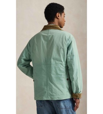 Polo Ralph Lauren Gr�n canvasjacka