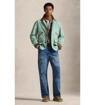 Polo Ralph Lauren Gr�n canvasjacka