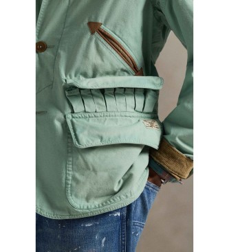 Polo Ralph Lauren Gr�n canvasjacka