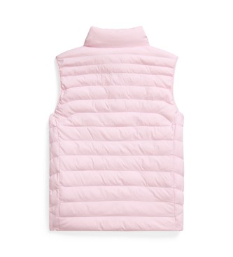 Polo Ralph Lauren P-Layer 2 pink foldbar quiltet gilet