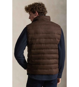 Polo Ralph Lauren Colden braune Leinenweste