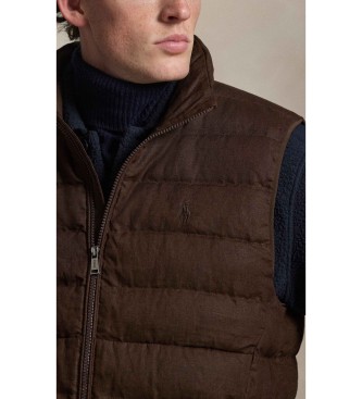 Polo Ralph Lauren Colden braune Leinenweste