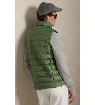 Polo Ralph Lauren Colete Colden dobrável de plumas verde