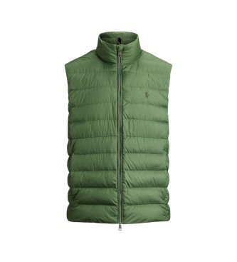 Polo Ralph Lauren Colete Colden dobrável de plumas verde