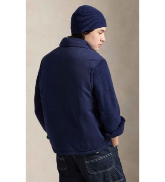 Polo Ralph Lauren Frotteeweste im funktionellen Stil navy
