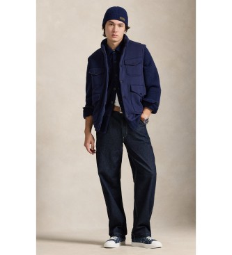Polo Ralph Lauren Frotteeweste im funktionellen Stil navy